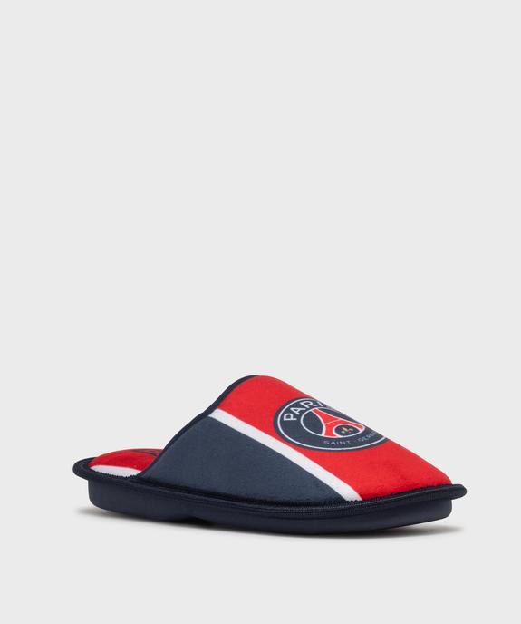 Chaussons mules PSG tricolores garçon - Paris Saint Germain vue2 - PSG - GEMO