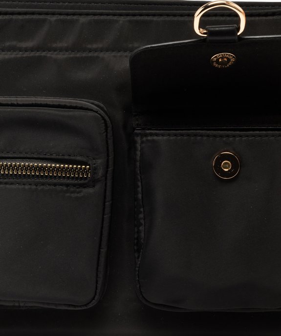 Sac bandoulière en toile multipoches femme vue3 - GEMO (ACCESS) - GEMO
