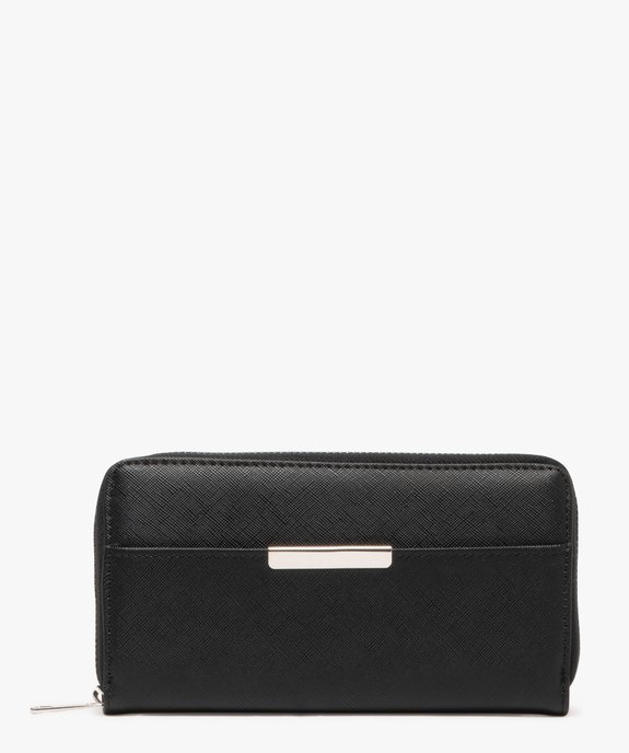 Portefeuille rigide fermeture zippée femme vue1 - GEMO (ACCESS) - GEMO