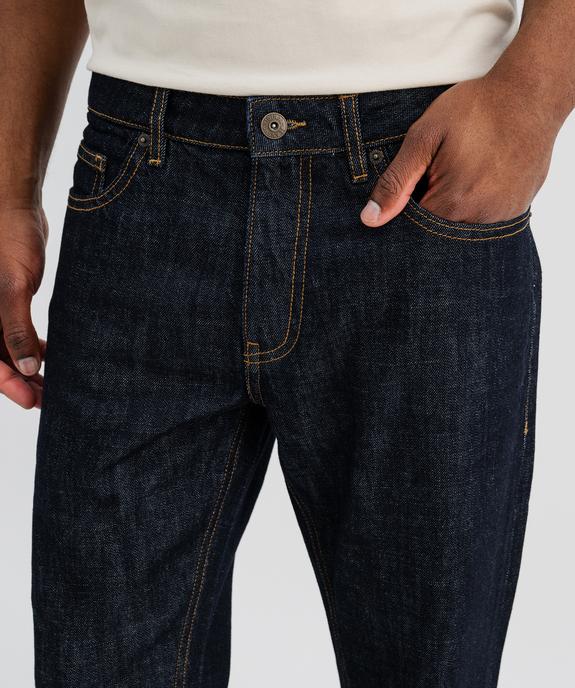 Jean en coton coupe Regular homme vue2 - GEMO (HOMME) - GEMO
