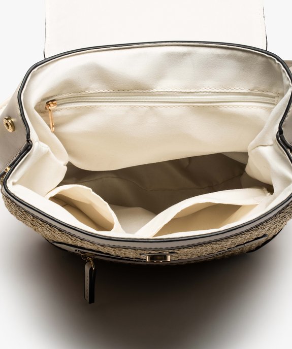 Sac à dos femme bimatière vue3 - GEMO (ACCESS) - GEMO