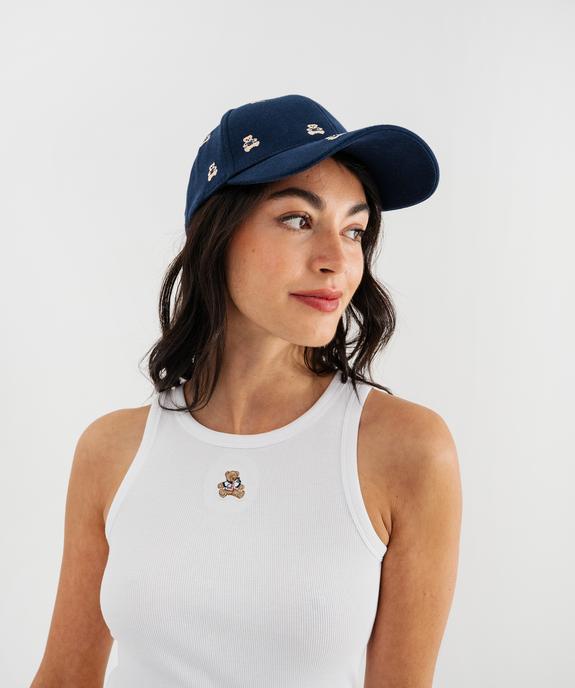 Débardeur court en maille côtelée fille - LuluCastagnette X Alizée vue2 - LULU CASTAGNETTE G4G D - GEMO