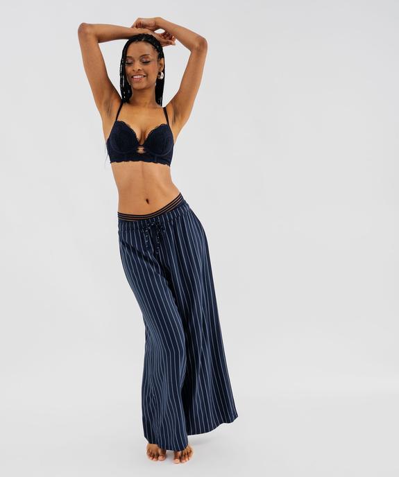 Soutien-gorge push-up à bonnets paddés avec armatures femme vue1 - GEMO(HOMWR FEM) - GEMO
