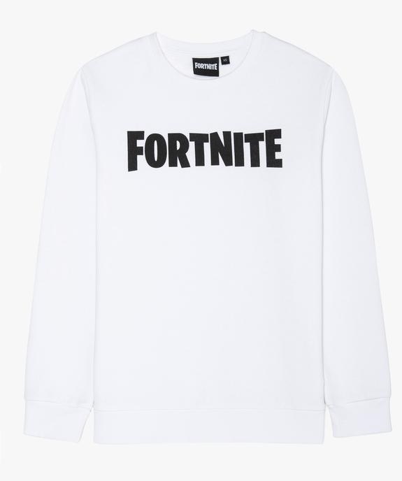 Sweat garçon avec inscription contrastante - Fortnite vue1 - FORTNITE - GEMO