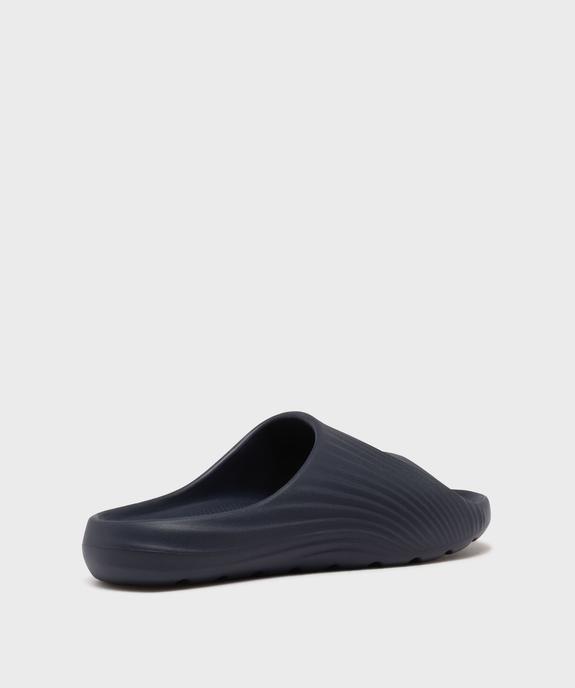 Mules de piscine moulées et unies homme vue4 - GEMO (PLAGE) - GEMO