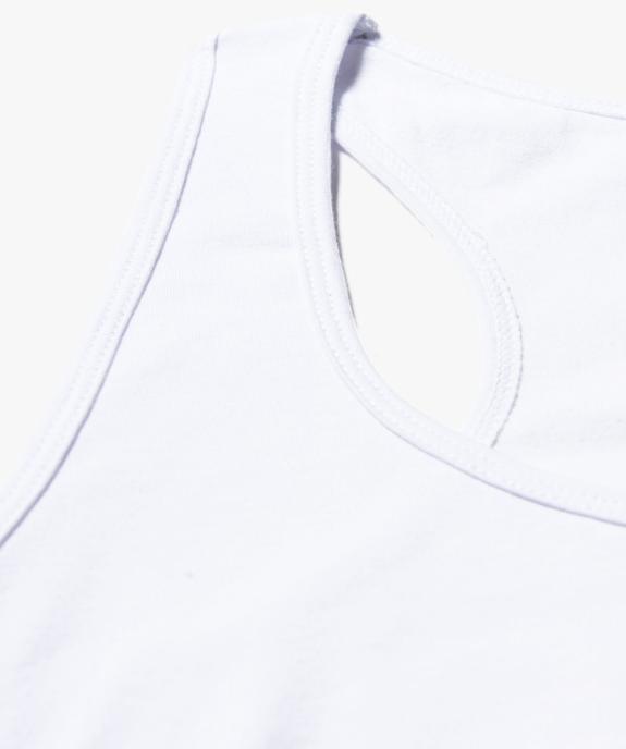 Brassière avec dos nageur fille vue2 - GEMO 4G FILLE - GEMO