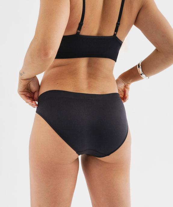 Culotte en maille extensible femme vue3 - GEMO(HOMWR FEM) - GEMO