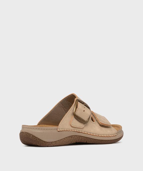 Mules deux brides spéciales confort femme vue4 - G'FLEX - GEMO