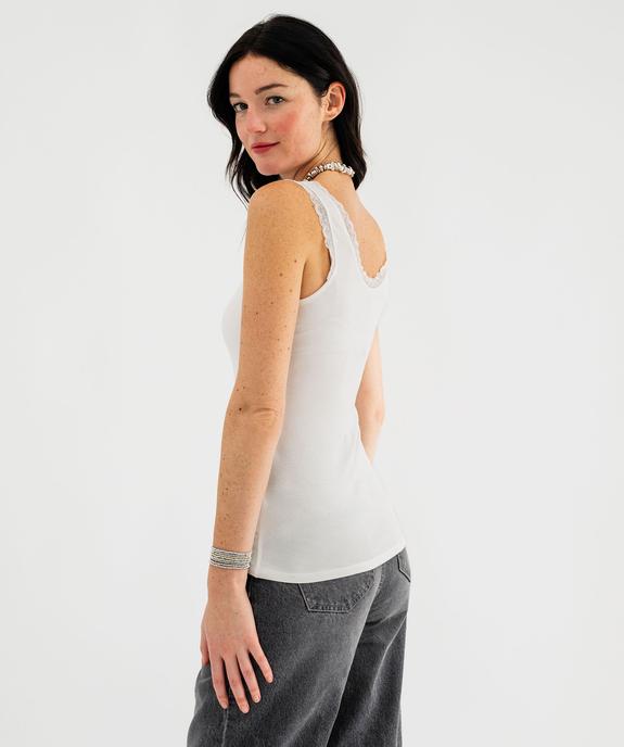 Débardeur en viscose double porté femme vue3 - GEMO 4G FEMME - GEMO