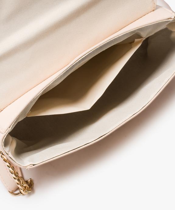 Sac bandoulière avec paillettes vue3 - GEMO (ACCESS) - GEMO