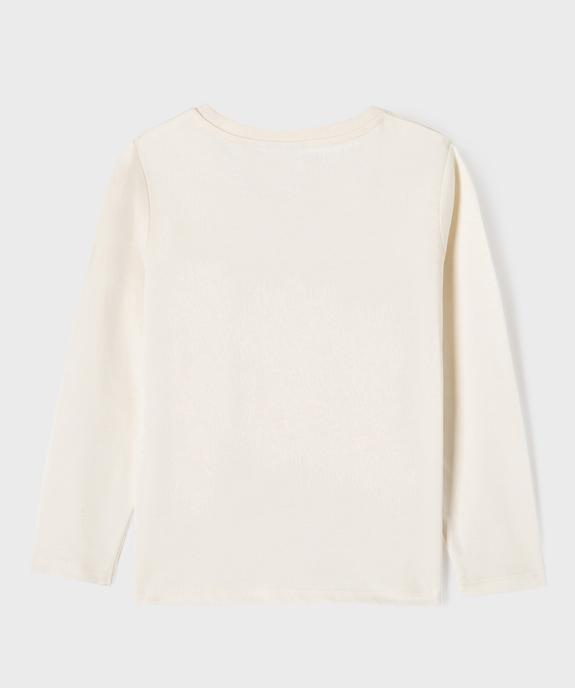 Tee-shirt manches longues motif chat fille - Kpop Demon Hunter vue3 - PIERRE CARDIN CONFORT - GEMO