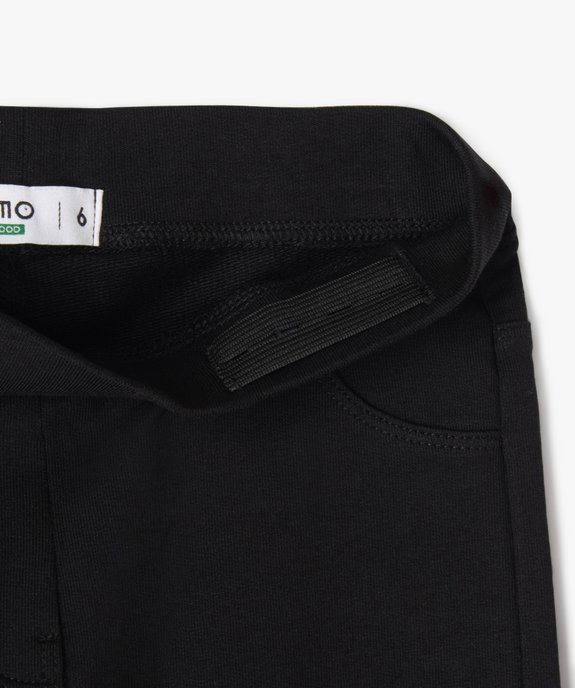 Leggings uni en coton extensible fille vue6 - GEMO (ENFANT) - GEMO