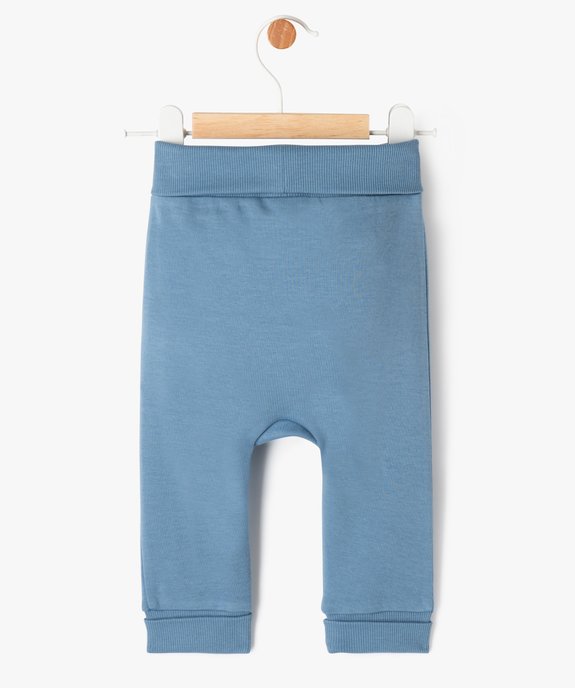 Pantalon en maille imprimé évolutif bébé garçon  vue5 - GEMO(BB COUCHE) - GEMO