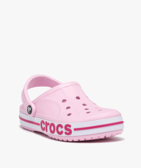 Sabots souples femme unis dessus perforé à semelle épaisse Bayaband - Crocs vue2 - CROCS - GEMO