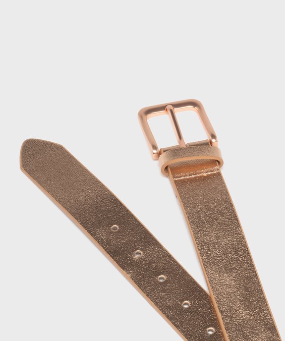 Ceinture large métallisée femme vue2 - GEMO (ACCESS) - GEMO