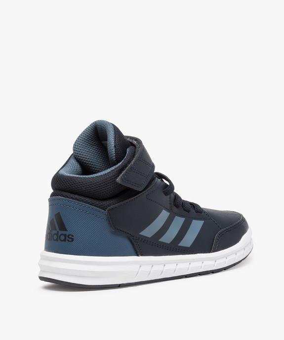 Baskets garçon montantes à fermeture scratch - Adidas vue4 - ADIDAS - GEMO