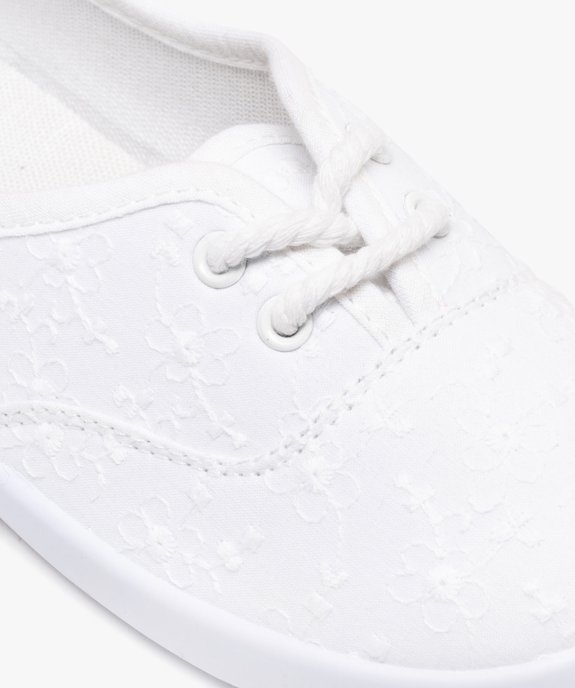 Ballerines en toile avec lacets cordelette femme - Valentina Baldano vue12 - VALENTINA BALDA - GEMO
