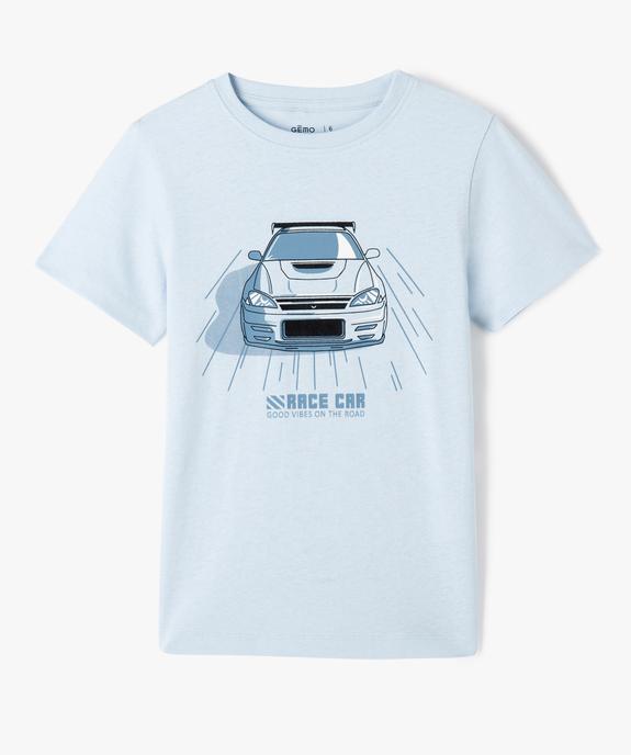 Tee-shirt à manches courtes garçon avec motif vue1 - GEMO (ENFANT) - GEMO