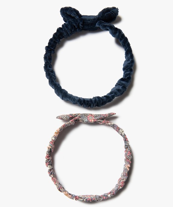 Bandeaux pour cheveux fille assortis (lot de 2) vue1 - GEMO - GEMO