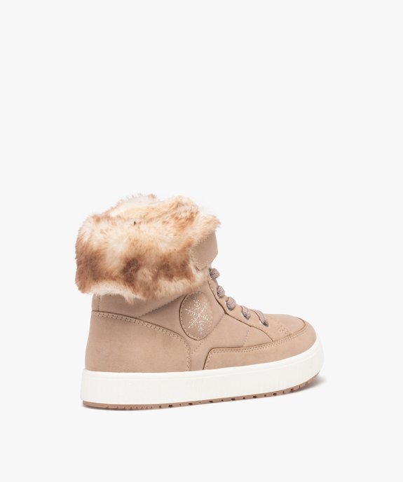 Boots matelassé avec doublure chaude vue4 - GEMO (ENFANT) - GEMO