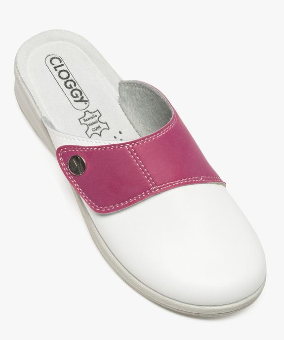 Sabots confort femme avec semelle intérieure cuir - Cloggy vue5 - GEMO (EQUIPT) - GEMO