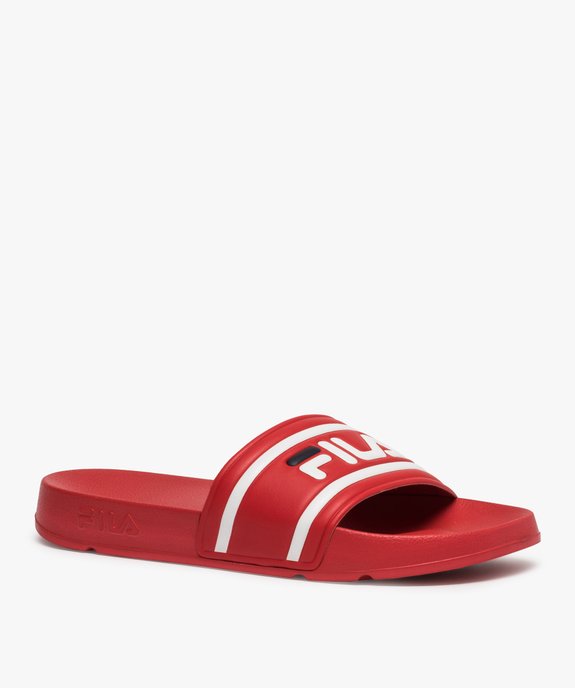 Tongs homme claquettes à bandeau unies - Fila vue2 - FILA - GEMO