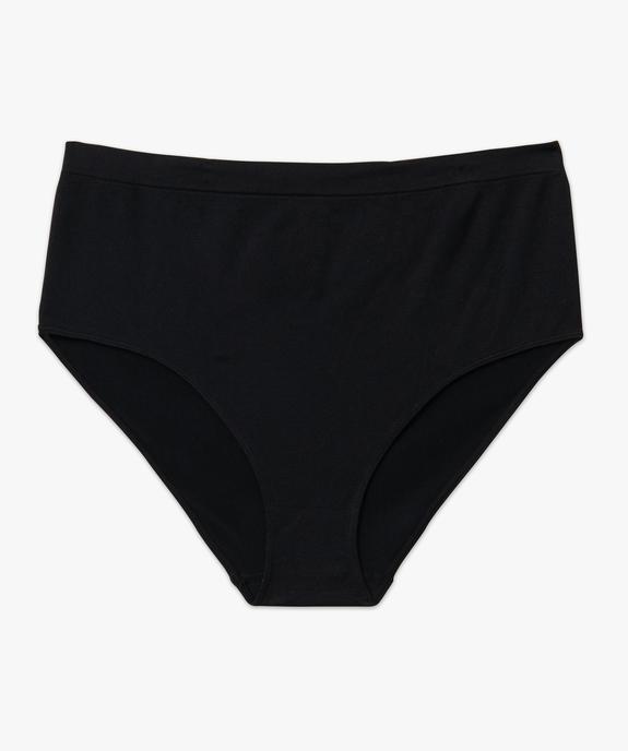 Culotte en microfibre femme grande taille vue4 - GEMO 4G FEMME - GEMO