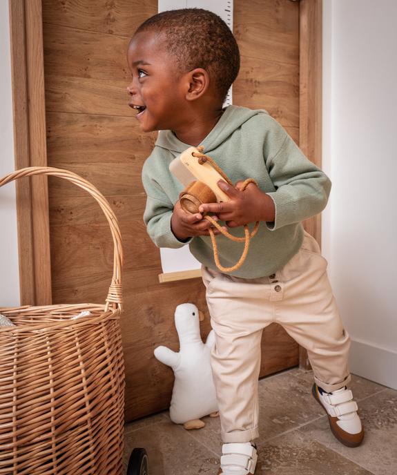Pantalon en denim coloré bébé garçon vue9 - GEMO(BB COUCHE) - GEMO