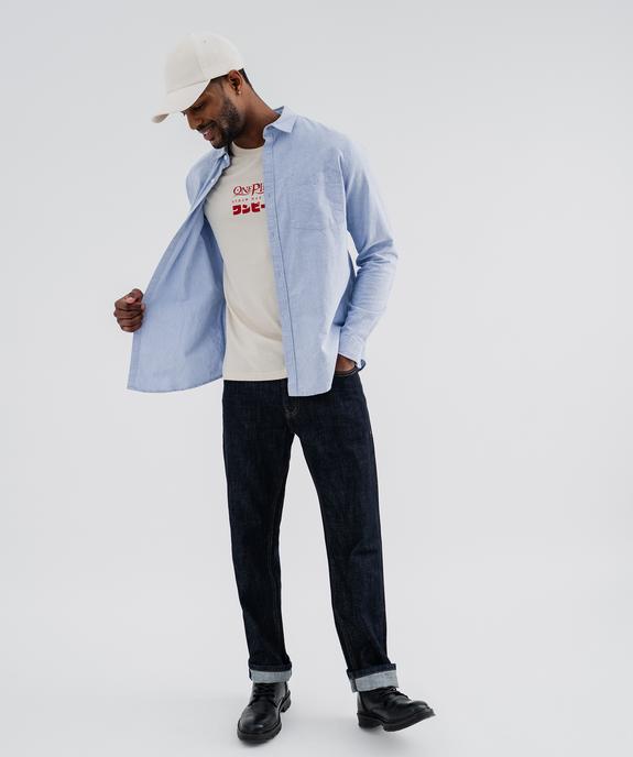 Tee-shirt manches courtes en jersey de coton imprimé homme - One Piece vue5 - ONE PIECE - GEMO