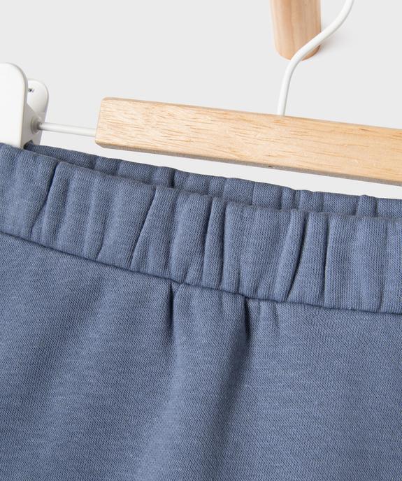 Pantalon de jogging coupe sarouel en molleton bébé vue2 - GEMO 4G BEBE - GEMO