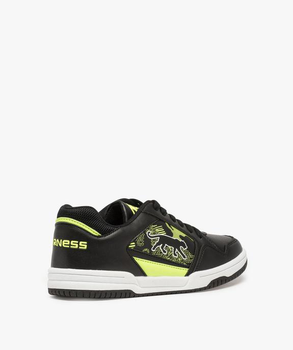 Baskets garçon bicolores style skater Airness vue4 - AIRNESS - GEMO