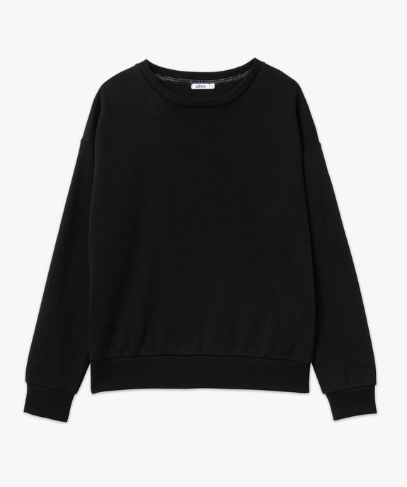 Sweat ample intérieur molletonné femme vue4 - GEMO(FEMME PAP) - GEMO