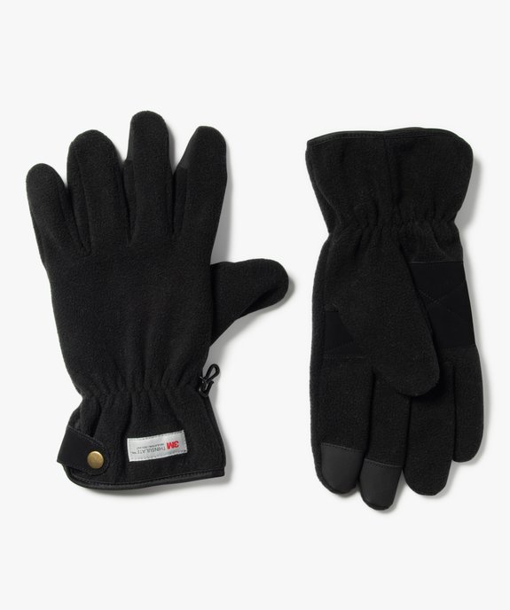 Gants tactiles en maille polaire homme - 3M vue1 - GEMO (ACCESS) - GEMO