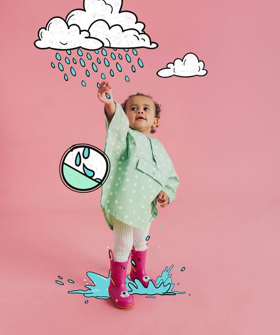 Imperméable coupe-vent forme cape bébé vue1 - GEMO(BEBE DEBT) - GEMO