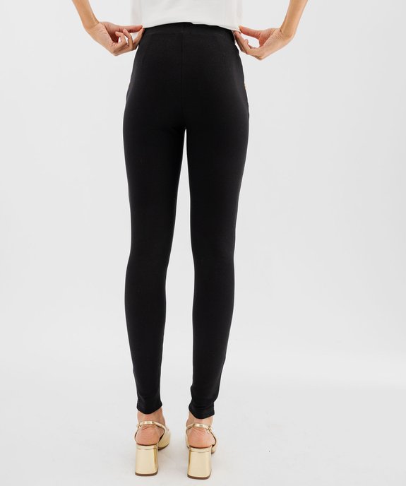 Leggings avec boutons sur les hanches femme vue7 - GEMO(FEMME PAP) - GEMO