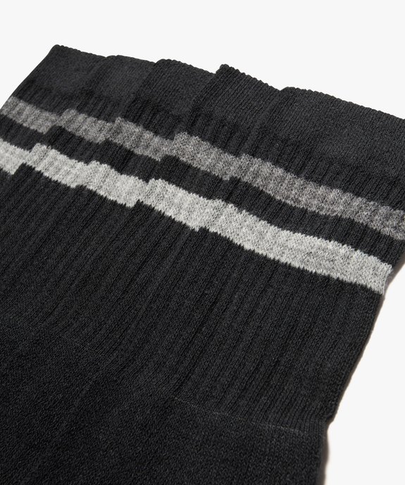 Chaussettes de sport homme (lot de 5) vue2 - PREMIER PRIX BY GEMO - GEMO