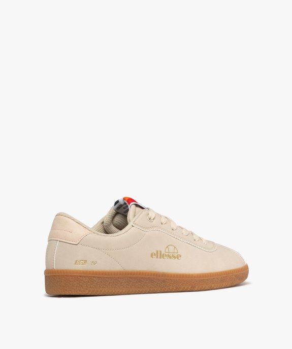 Baskets femme en suédine et à lacets style rétro Sid - Ellesse vue4 - ELLESSE - GEMO
