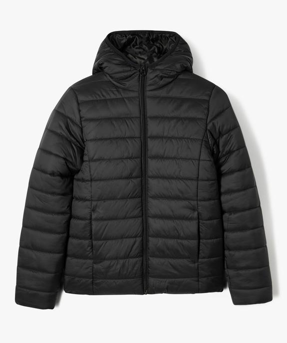 Doudoune à capuche matelassage léger fille - GEMO 4G FILLE Doudoune à capuche matelassage léger fille vue1 - GEMO 4G FILLE - GEMO