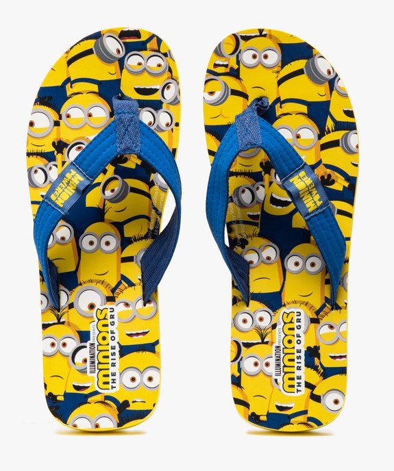 Tongs garçon à brides souples - Minions vue1 - MINIONS - GEMO