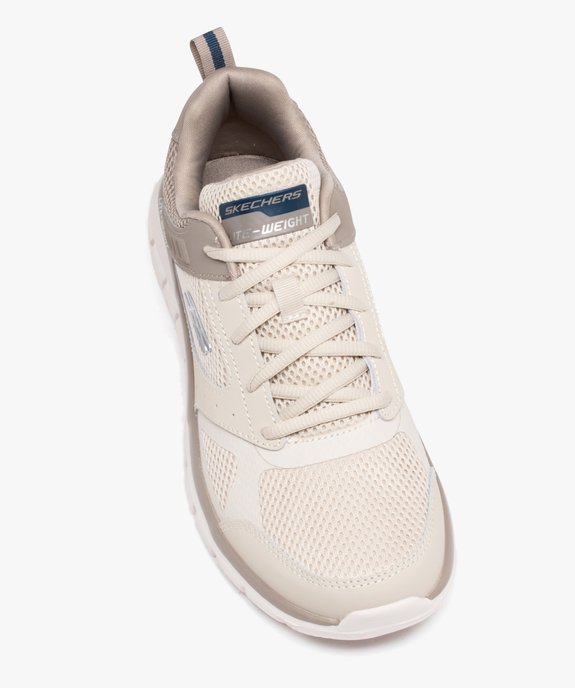 Baskets homme running unies à lacets – Skechers vue5 - SKECHERS - GEMO