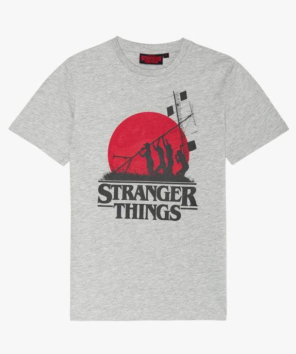 Tee-shirt garçon avec motif XXL- Stranger Things vue1 - STRANGER THINGS - GEMO