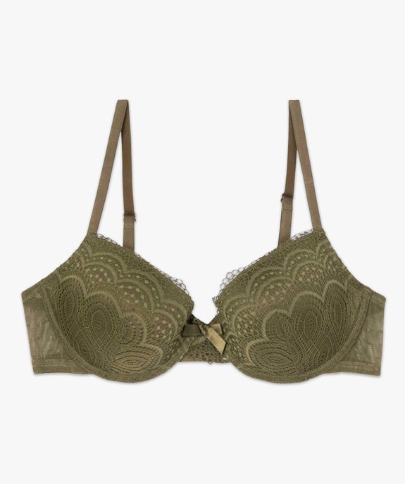 Soutien-gorge corbeille en dentelle à armatures vue5 - GEMO(HOMWR FEM) - GEMO