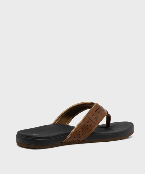 Tongs à larges brides homme - Roadsign vue4 - ROADSIGN - GEMO