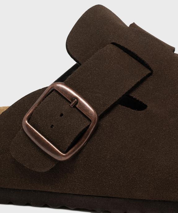 Sabots avec semelle intérieure cuir ergonomique homme vue6 - URBAN STEPS - GEMO