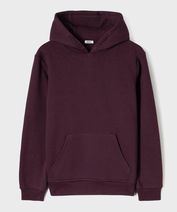 Sweat molletonné à capuche garçon vue1 - GEMO (JUNIOR) - GEMO