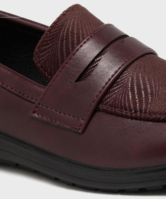 Mocassin confort avec dessus irisé femme vue6 - G'FLEX - GEMO