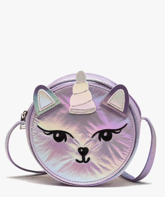 Sac fille rond avec faces interchangeables vue1 - GEMO (ENFANT) - GEMO