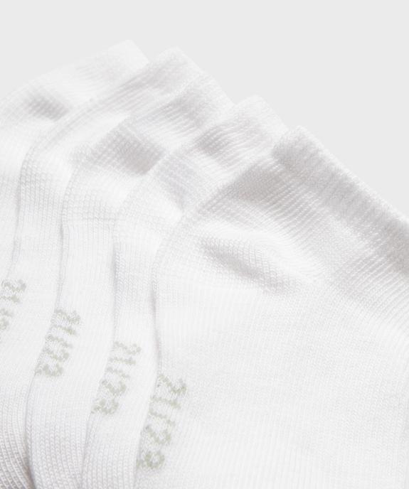Chaussettes ultra courtes en coton biologique bébé (lot de 5 paires) vue2 - GEMO 4G BEBE - GEMO