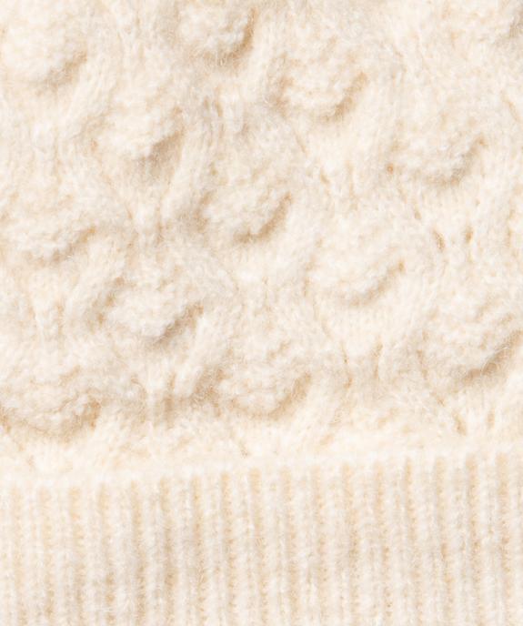 Bonnet en maille fantaisie doublure chaude femme vue2 - GEMO (ACCESS) - GEMO