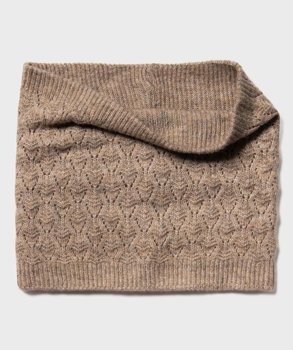 Echarpe tour de cou en maille fantaisie femme - GEMO (ACCESS) Echarpe tour de cou en maille fantaisie femme vue1 - GEMO (ACCESS) - GEMO